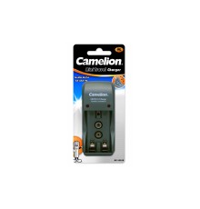 Camelion BC 1001A titanium(BC1001, ЗУ для  2 х AA, AAA или 1x9V, 200мА,  складная вилка, таймер )