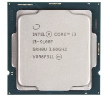 CPU Intel Core i3-9100F Coffee Lake OEM {3.60Ггц, 6МБ, Socket 1151v2} CM8068403358820/CM8068403377321
