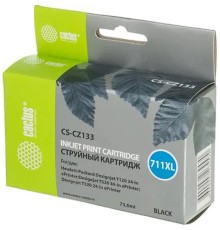 Cactus CZ133A  Картридж  № 711XL (CS-CZ133) для HP Designjet T120/520, чёрный, с чипом