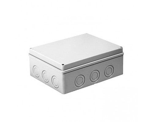 [EKF Коробки установочные и распаячные] EKF plc-kmr-050-047 Коробка распаячная КМР-050-047 пылевлагозащищенная без мембранных вводов (244х190х95) EKF PROxima   