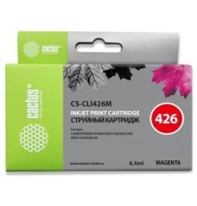 Cactus CLI426M  Картридж  для Canon MG5140/5240/6140/8140/MX884, пурпурный  (8.4мл)
