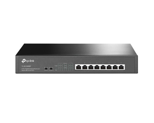 [Сетевое оборудование] TP-Link TL-SG1008MP Коммутатор с 8 гигабитными портами PoE+ для размещения на столе или в стойке