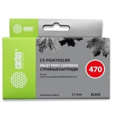 Cactus PGI-470XL BK Картридж для Canon MG5740/MG6840/MG7740, черный