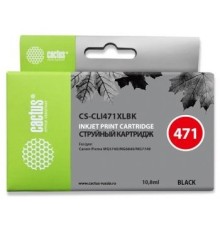 Cactus CLI-471XL BK Картридж для Canon MG5740/MG6840/MG7740, фото черный