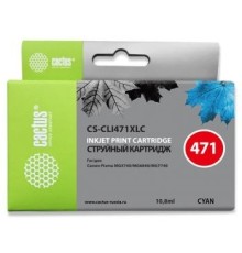 Cactus CLI-471XL C Картридж для Canon MG5740/MG6840/MG7740, голубой