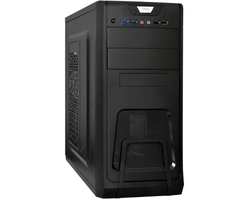 [Корпуса] Exegate EX278391RUS Корпус Miditower Exegate CP-603 Black, ATX, <CP400W, 80mm>, 2*USB+2*USB3.0, Audio