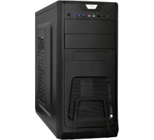 Exegate EX278392RUS Корпус Miditower Exegate CP-603 Black, ATX, <CP450W, 80mm>, 2*USB+2*USB3.0, Audio