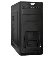 Exegate EX278394RUS Корпус Miditower Exegate CP-603 Black, ATX, <без БП>, 2*USB+2*USB3.0, Audio