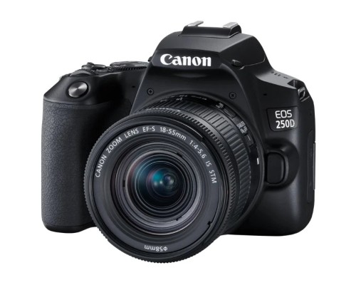 [Цифровая фотокамера] Canon EOS 250D черный {24.1Mpix EF-S 18-55mm f/1:4-5.6 IS STM 3
