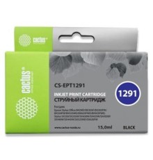 Cactus EPT1291 Картриджи  для  Epson Stylus Office B42/BX305/BX305F/BX320/BX525/BX625/SX420/SX425/SX525/SX620, чёрный