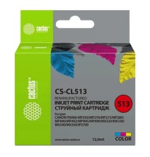 Cactus CL-513 Картридж для Canon PIXMA MP240/MP250, цветной