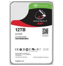 12TB Seagate Ironwolf (ST12000VN0008 ) {SATA 6.0Gb/s, 7200 rpm, 256mb buffer, 3.5