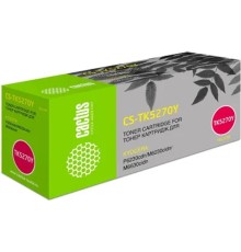Cactus TK-5270Y  Картридж CS-TK5270Y  для Kyocera Ecosys P6230cdn/M6230cidn/M6630cidn, желтый (6000стр.)