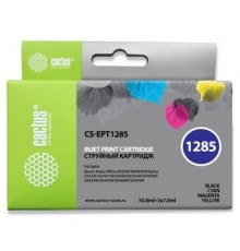 CACTUS T1285 набор картриджей  для  EPSON Stylus SX125/SX425W/SX420W/S22/Office BX305F/BX305FW черный/голубой/пурпурный/желтый