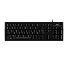 Клавиатура Genius Smart KB-101 Black {классическая раскладная, SmartGenius, влагоустойчивая, клавиш 105, провод 1,5 м, USB} [31300006411/31300006414]