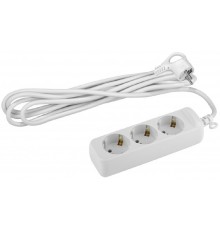 ЭРА Б0028369 Удлинитель электрический U-3e-1,5m-3x1 с заземлением 3 розетки 1,5м ПВС 3x1 мм2 16А