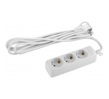 ЭРА Б0028373 Удлинитель электрический U-3e-10m-3x1 с заземлением 3 розетки 10м ПВС 3x1 мм2 16А