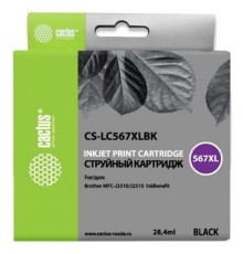 Cactus LC567XLBK Картридж  для Brother  MFC-J2510, чёрный