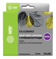 Cactus LC565XLY Картридж  для Brother  MFC-J2510, желтый