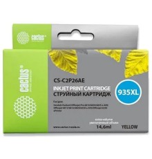 Cactus C2P26AE Картридж №935XL для HP DJ Pro 6230/6830 желтый