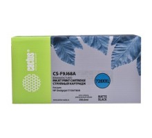 CACTUS  F9J68A  Картридж 728XL для HP DJ T730/T830, черный матовый (300мл)