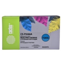 F9J66A CACTUS  Картридж 728XL для HP DJ T730/T830, пурпурный