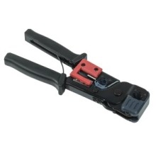 ITK TM1-B10V Инструмент обжим RJ-45/12/11 без храп. мех. чёрн-красн.