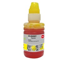 Cactus Чернила CS-GI490Y для Canon Pixma G1400/G2400/G3400, желтый, 100мл