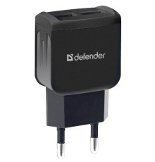 Defender Сетевой адаптер 2xUSB,5V/2.1А кабель microUSB , (UPC-21) (83581)