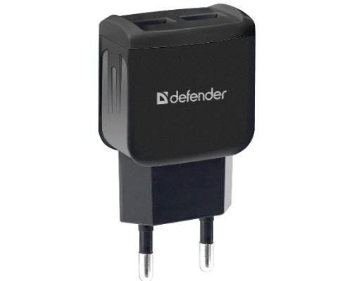 [Аксессуар] Defender Сетевой адаптер 2xUSB,5V/2.1А кабель microUSB , (UPC-21) (83581)