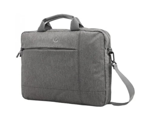 [Сумка для ноутбука] Сумка Continent  CC-211 Grey (полиэстр, серый  15,6')