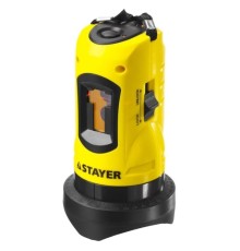 STAYER SLL-1 нивелир лазерный, 10м, точн. +/-0,5 мм/м [34960]