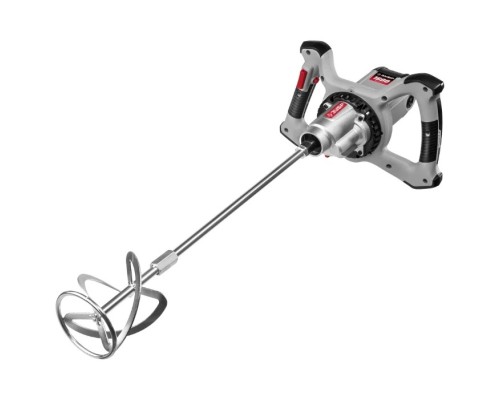 [Разное] ЗУБР Миксер МР-1600-2 строительный, 2-скоростной, 1600 Вт, 26.7 Нм, 0-390 / 0-550 об/мин, М14 патрон, перемешивание 