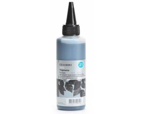 [Расходные материалы] Cactus CS-I-C9351 Чернила для HP DJ 3920/3940/D1360/D1460/D1470/D1560/D2330/D2430/D2460, чёрный, 100 мл.