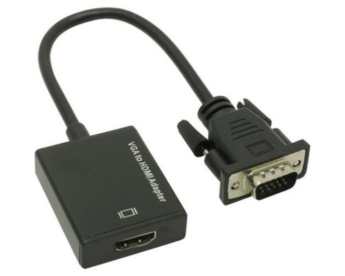 [переходник] Espada Конвертер VGA + 3,5mm audio jack to HDMI, HCV0201 (44083)