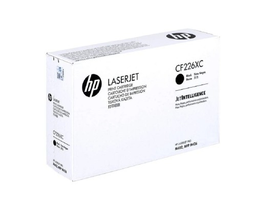 [Расходные материалы] HP Картридж CF226XC/XH Black лазерный увеличенной емкости (9000 стр)  (белая корпоративная коробка)