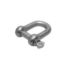 Скоба такелажная, 12мм, 8 шт, тип прямой, оцинкованная, ЗУБР [4-304515-12]