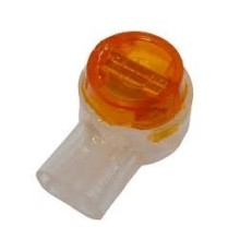 Rexant (07-5402) Соединитель изолированный К-2, для жил (d=0,4-0,9мм), D=2,08мм  (уп. 100 шт)