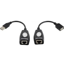 Telecom Адаптер-удлинитель USB-AMAF/RJ45, по витой паре до 45m <TU824> [6926123510322]