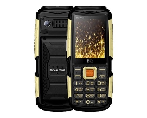 [Мобильный телефон] BQ-2430 Tank Power Black+Gold