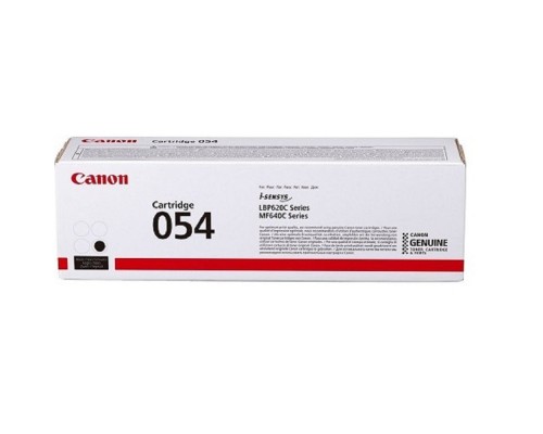 [Расходные материалы] Canon Cartridge 054 BK 3024C002  Тонер-картридж для Canon MF645Cx/MF643Cdw/MF641Cw, LBP621/623 (1500 стр.) чёрный (GR)