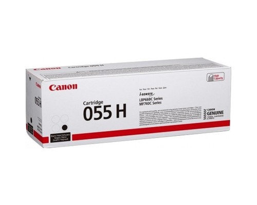 [Расходные материалы] Canon Cartridge 055 HBK 3020C002 ( 3020C004  )  Тонер-картридж для Canon MF746Cx/MF744Cdw (7600 стр.)  чёрный