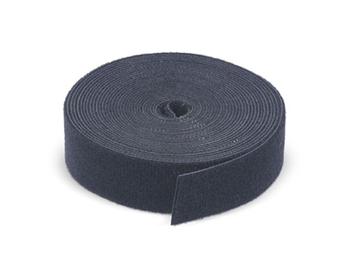 [Cabeus Стяжки, крепежные материалы, маркеры] Cabeus ROL-5x25-BK Лента (липучка) в рулоне, ширина 25 мм, длина 5 м, черная