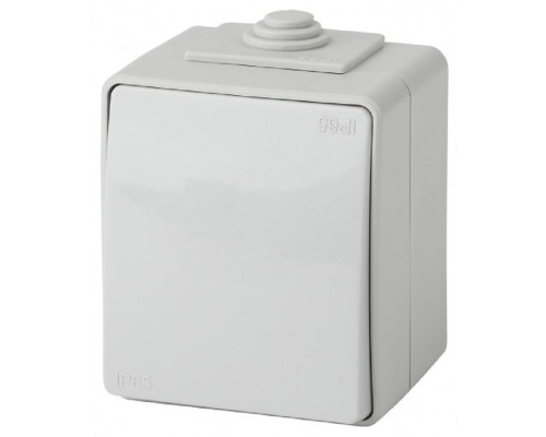 [ЭРА Розетки, выключатели] Эра Б0035972 11-1601-03 Выключатель IP65, 10АХ-250В, ОУ, Эксперт, серый