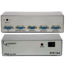 Gembird GVS124  Разветвитель сигнала VGA на 4 монитора (Gembird/Cablexpert) 