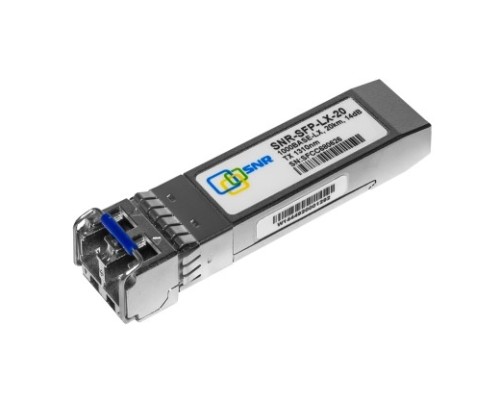 [Сетевое оборудование] SNR-SFP-LX-20 SNR Модуль SFP оптический, дальность до 20км (14dB), 1310нм