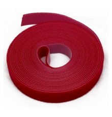 Hyperline WASNR-5x9-RD Лента (липучка) в рулоне, ширина 9 мм, длина 5 м, красная