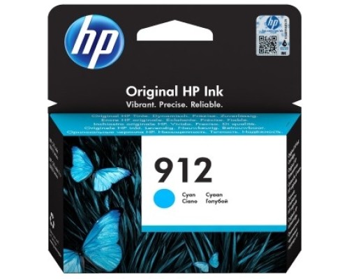 [Расходные материалы] HP 3YL77AE Картридж № 912 струйный голубой (315 стр) {HP OfficeJet 801x/802x}
