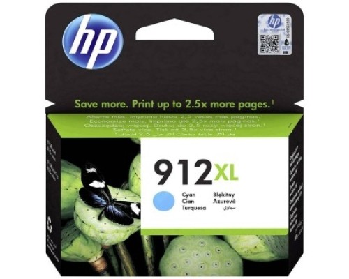 [Расходные материалы] HP 3YL81AE Картридж № 912 струйный голубой (825 стр) {HP OfficeJet 801x/802x}