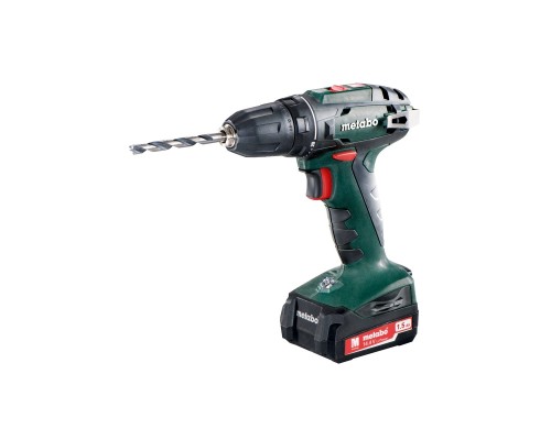 [Дрель, Шуруповерт] Metabo BS 14.4 Безударная дрель-шуруповерт [602206550] {14.4В, 2х1.5Ач LiIon,патрон 10мм,SC60, вес 1.2 кг }